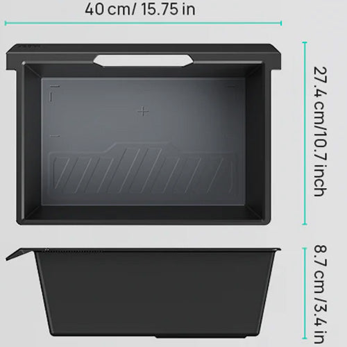 Under Seat Storage Organizer Drawers for Tesla Model Y | HALOBLK Under Seat Storage Organizer Drawers for Tesla Model Y | HALOBLK