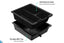 2017-2024 Tesla Model 3 / Model Y (MK1) Hidden Sliding ABS/Silicone Center Console Storage Tray Organizer | HALOBLK