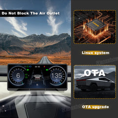 Tesla Cybertruck Dashboard Screen FC9 9 Inches Instrument Cluster Display | Hansshow