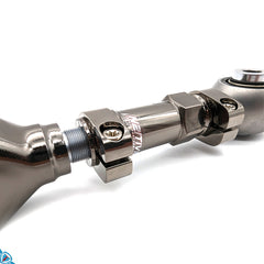 Tesla Model 3 / Y Black Electroless Nickel Plated Adjustable Rear Toe Arms (Pair) | N2itive