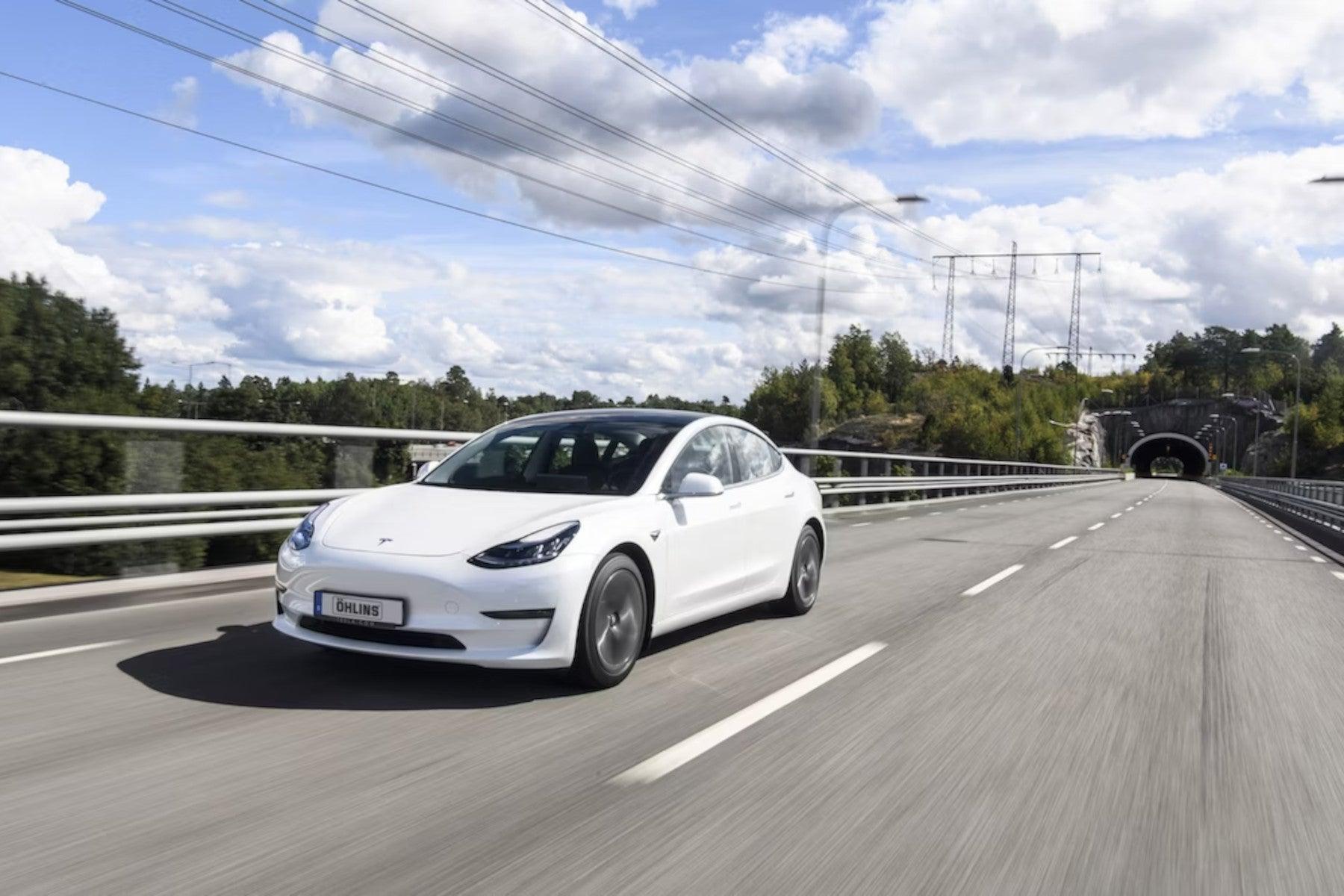 Ohlins Road & Track Coilovers for Tesla Model 3 & Model Y - E3Tuning Ohlins Road & Track Coilovers for Tesla Model 3 & Model Y - E3Tuning