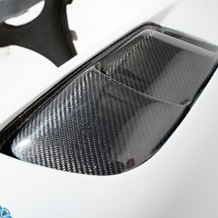 2017-2025 Porsche 718 Cayman & Boxster (982) to GT4 RS Style Fender Conversion Kit with Carbon Fiber Vent Louvers