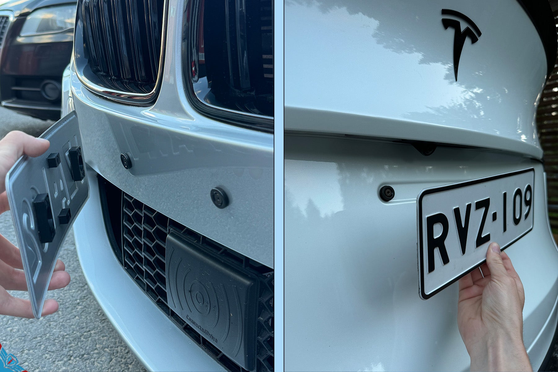 QuickPlate Stealth Magnetic License Plate Holder | Carholics QuickPlate Stealth Magnetic License Plate Holder | Carholics
