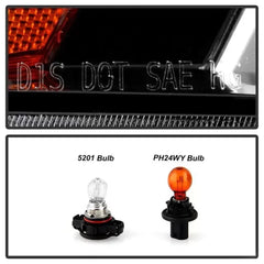 2008-2014 Cadillac CTS & CTS-V Xenon HID Projector Headlights with AFS (Pair) | SPYDER