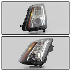 2008-2014 Cadillac CTS & CTS-V Xenon HID Projector Headlights with AFS (Pair) | SPYDER