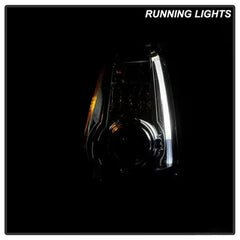 2008-2014 Cadillac CTS & CTS-V Xenon HID Projector Headlights with AFS (Pair) | SPYDER