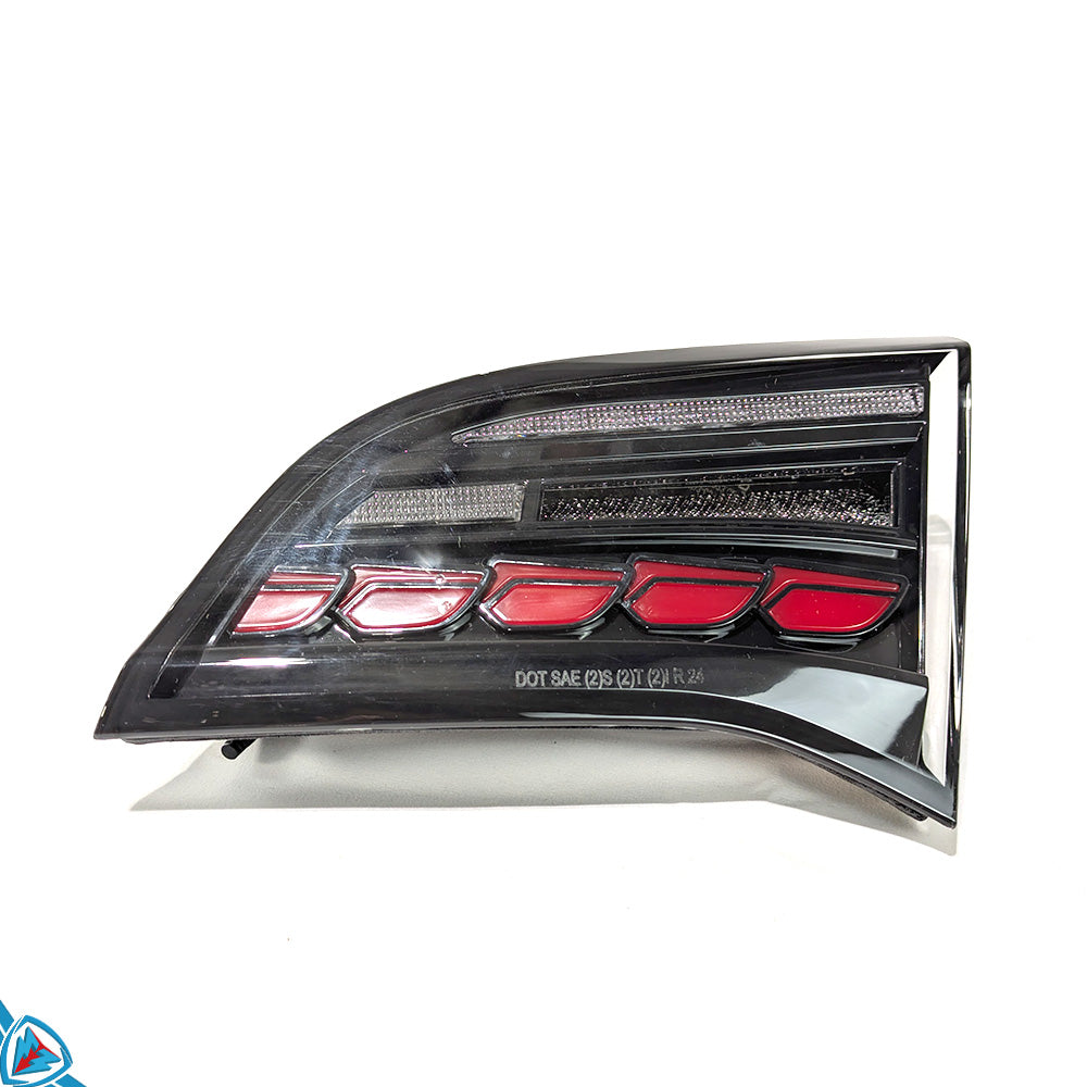 Tesla Model Y & Model 3 (Up to 2023) Sequential Dragon Scale GTS Style Tail Lights Tesla Model Y & Model 3 (Up to 2023) Sequential Dragon Scale GTS Style Tail Lights