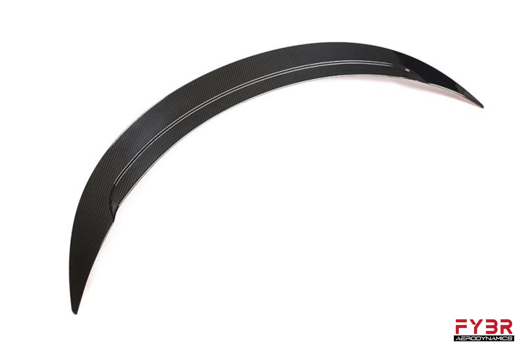 Tesla Model Y AGX Genuine Dry Carbon Fiber Trunk Spoiler | FYBR Aerodynamics Tesla Model Y AGX Genuine Dry Carbon Fiber Trunk Spoiler | FYBR Aerodynamics