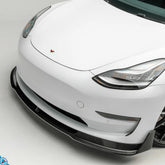 Tesla Model 3 Volta Aero Genuine Pre-Preg Carbon Fiber Front Lip | Vorsteiner