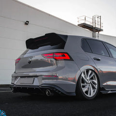 VW Golf GTI MK8 & MK8.5 EVO-1 Gloss Black Rear Spoiler