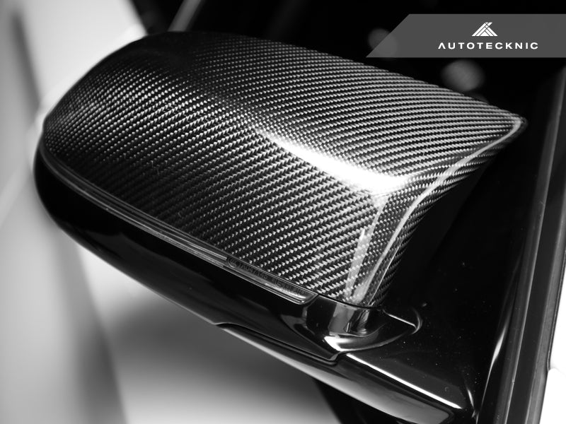2015-2019 BMW X5M / X6M (F85/F86) Replacement Carbon Fiber Mirror Covers | AutoTecknic Main image