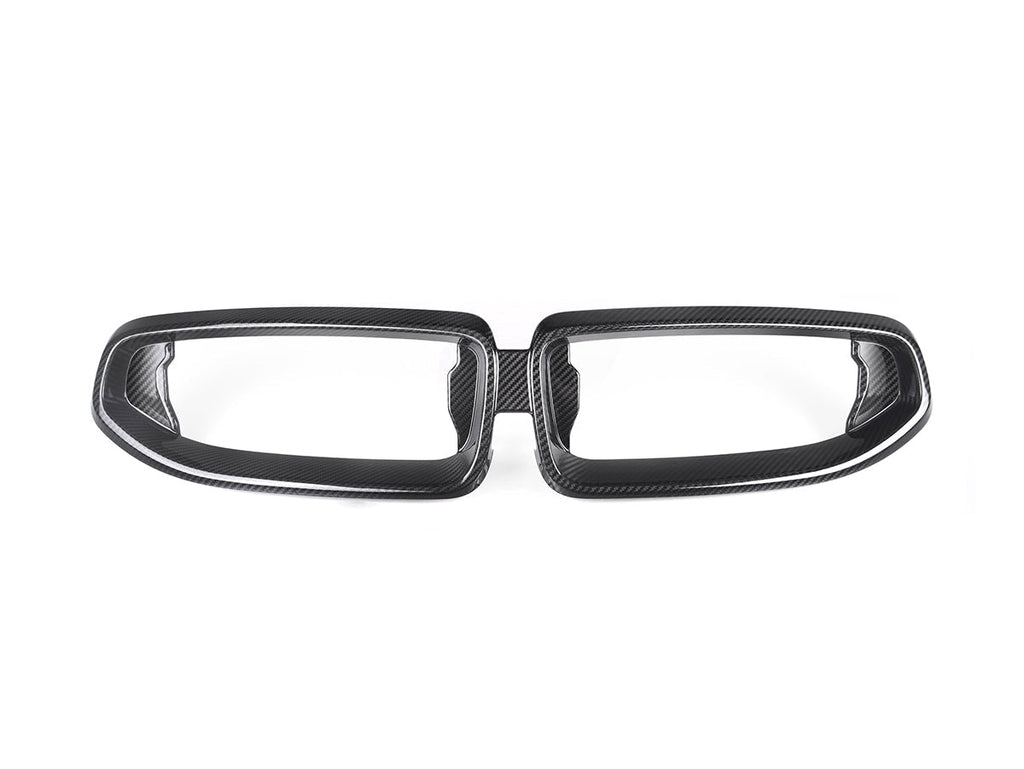 2022-2024 BMW 2 Series (G42) Dry Carbon Fiber Grille Surround | AutoTecknic