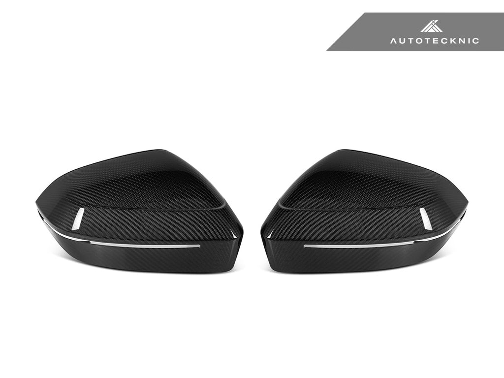 2025-2026 BMW X3 (G45) OEM Replacement Style Dry Carbon Fiber Mirror Cap Set | AutoTecknic