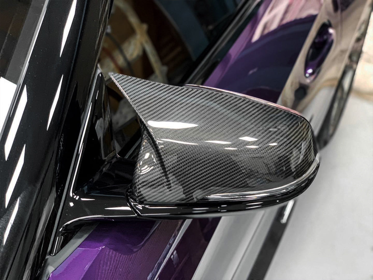 2019-2026 BMW Z4 (G29) M-Inspired Carbon Fiber Mirror Covers | AutoTecknic USA Main image