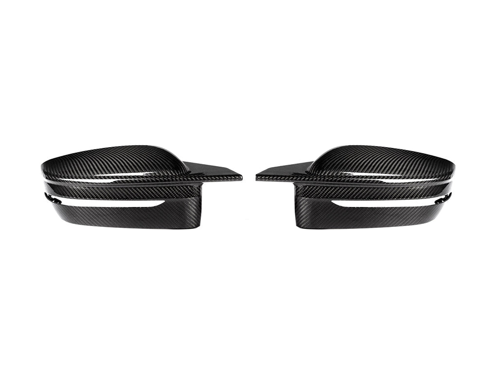 2019-2024 BMW 3-Series / 4-Series (G20/G22/G26) G8X M-Inspired Dry Carbon Fiber Mirror Covers | AutoTecknic