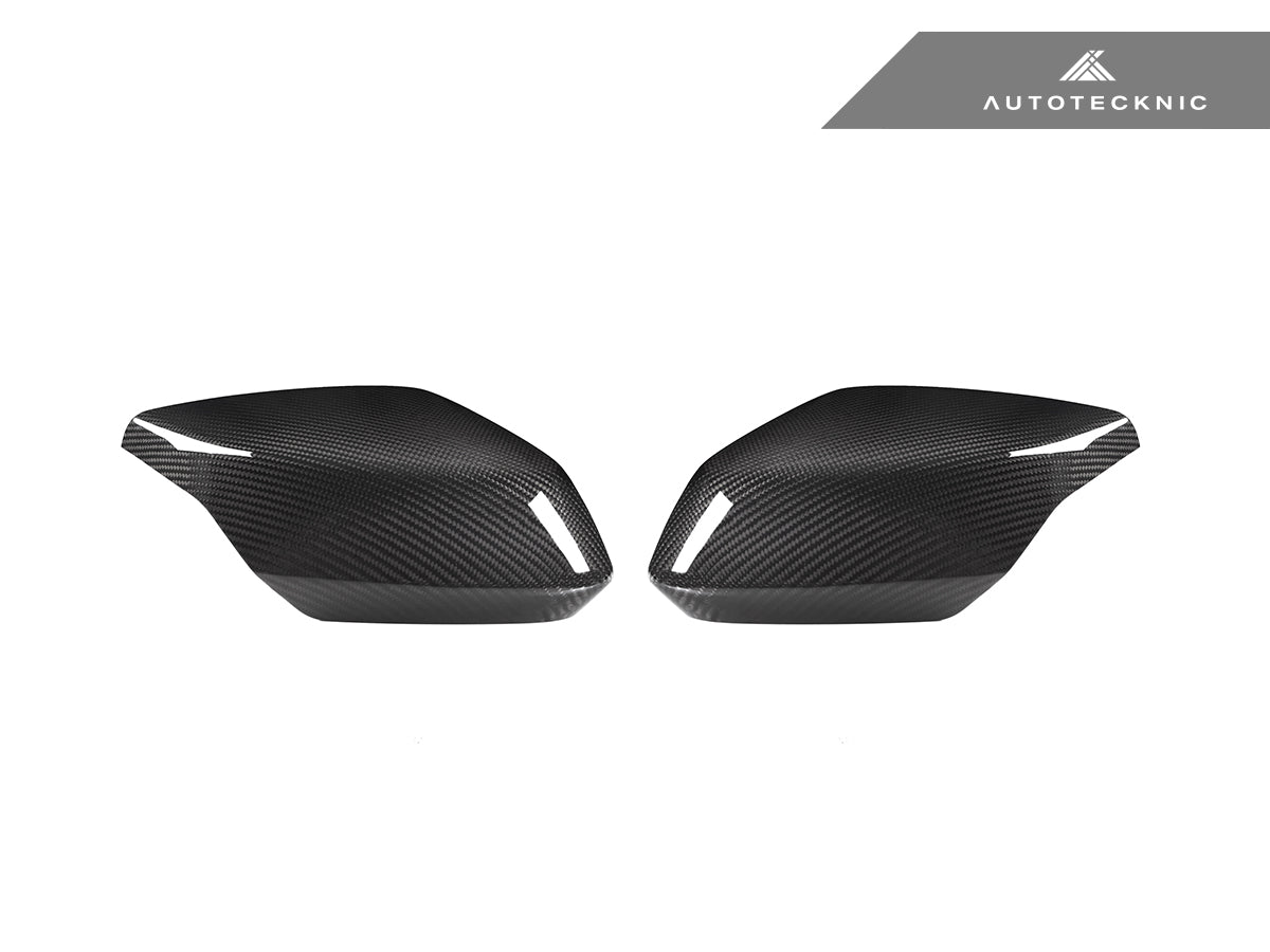 2020-2026 Chevrolet Corvette (C8) Full Replacement Dry Carbon Fiber Mirror Covers | AutoTecknic USA