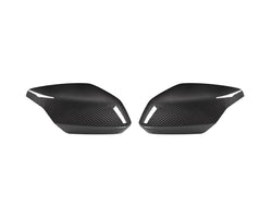 2020+ Chevrolet Corvette (C8) Full Replacement Dry Carbon Fiber Mirror Covers | AutoTecknic USA