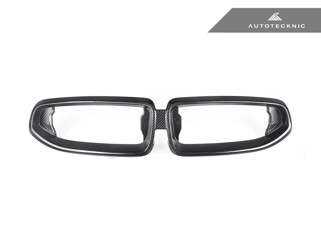 2022-2026 BMW 2 Series (G42) Dry Carbon Fiber Grille Surround | AutoTecknic