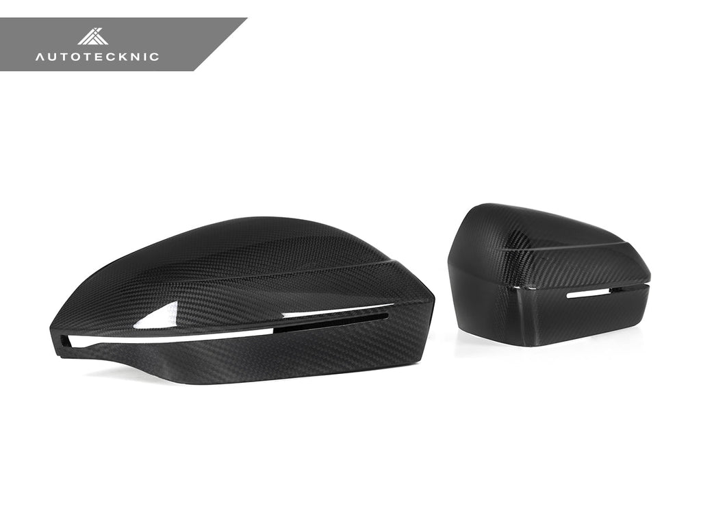 2025-2026 BMW X3 (G45) OEM Replacement Style Dry Carbon Fiber Mirror Cap Set | AutoTecknic