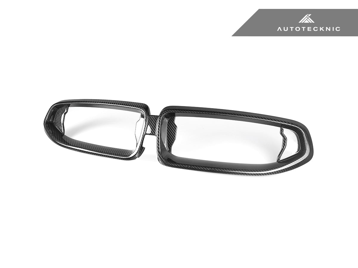 2022-2026 BMW 2 Series (G42) Dry Carbon Fiber Grille Surround | AutoTecknic