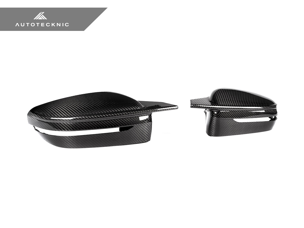 2019-2023 BMW 3-Series / 4-Series (G20/G22/G26) G8X M-Inspired Dry Carbon Fiber Mirror Covers | AutoTecknic