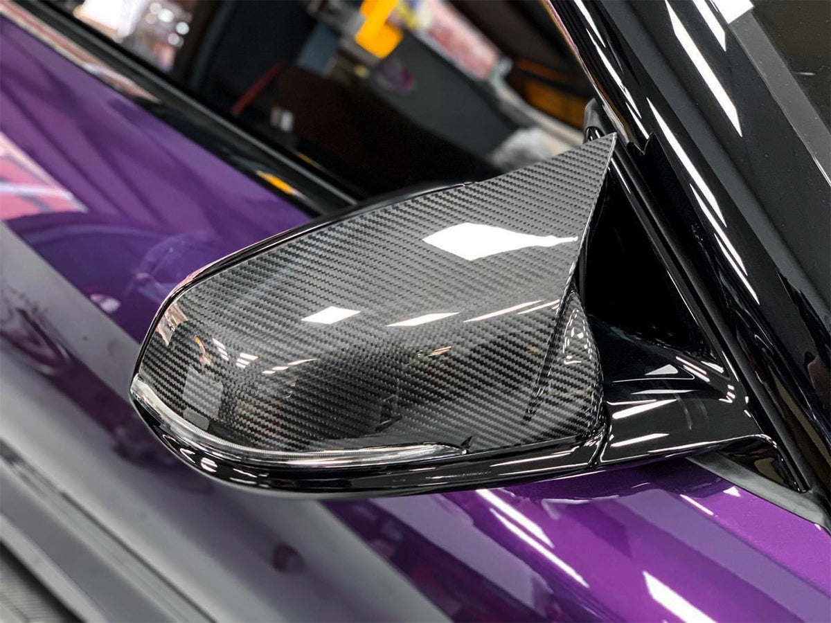 2019-2026 BMW Z4 (G29) M-Inspired Carbon Fiber Mirror Covers | AutoTecknic USA Secondary image