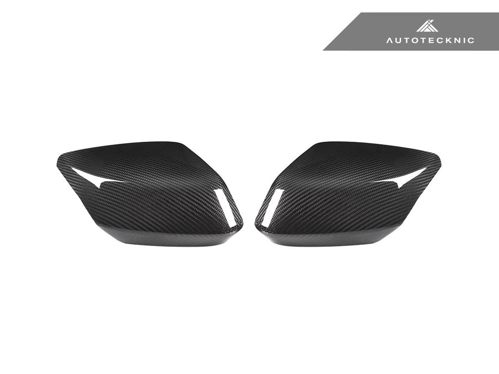 2020-2026 Chevrolet Corvette (C8) Full Replacement Dry Carbon Fiber Mirror Covers | AutoTecknic USA