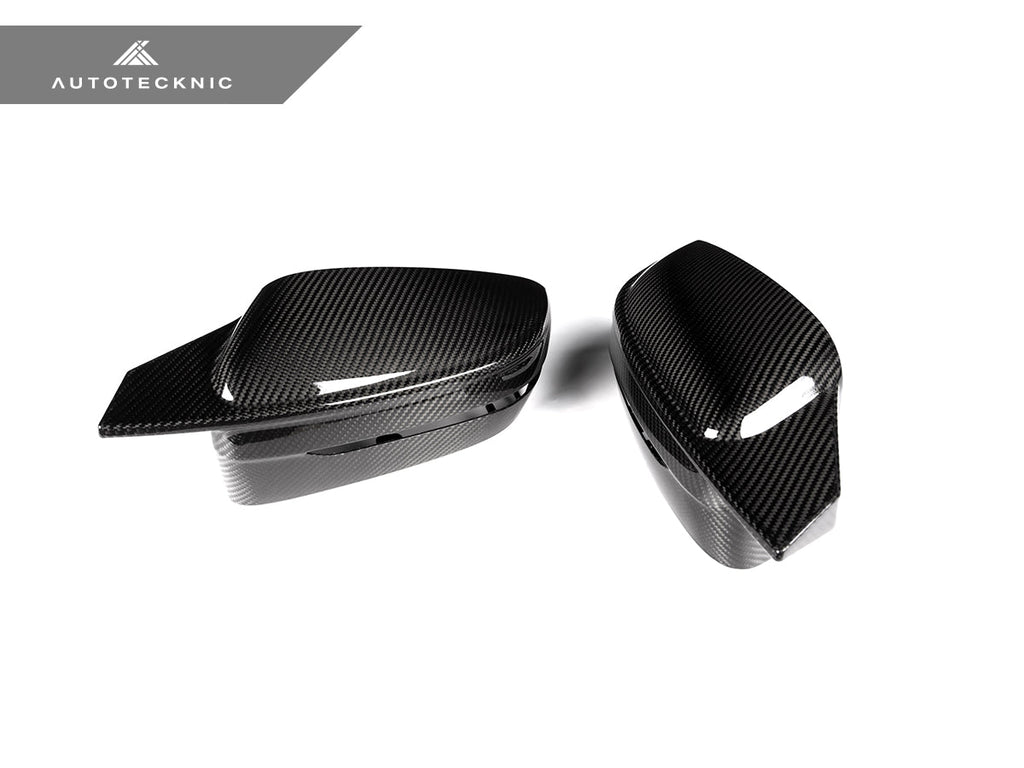 2019-2023 BMW 3-Series / 4-Series (G20/G22/G26) G8X M-Inspired Dry Carbon Fiber Mirror Covers | AutoTecknic