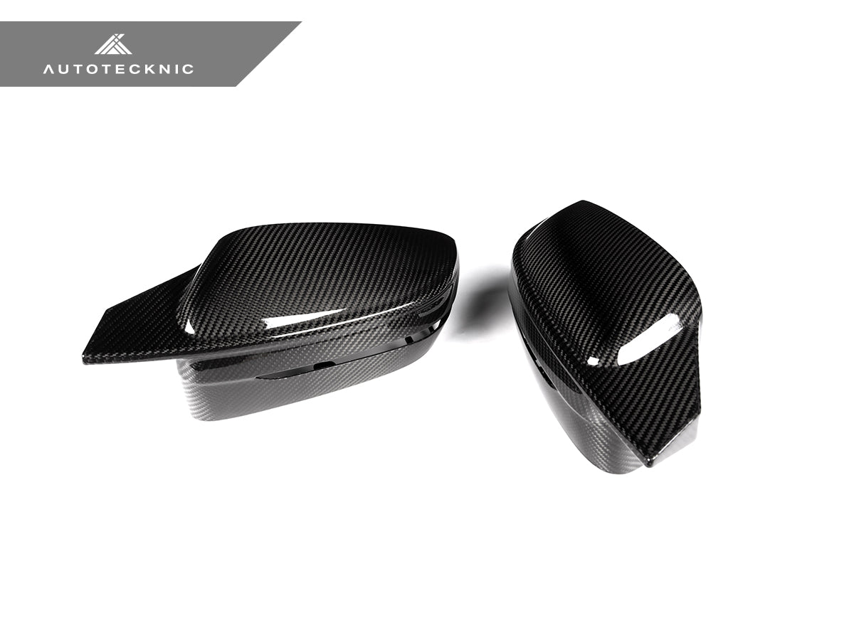 2019-2023 BMW 3-Series / 4-Series (G20/G22/G26) G8X M-Inspired Dry Carbon Fiber Mirror Covers | AutoTecknic