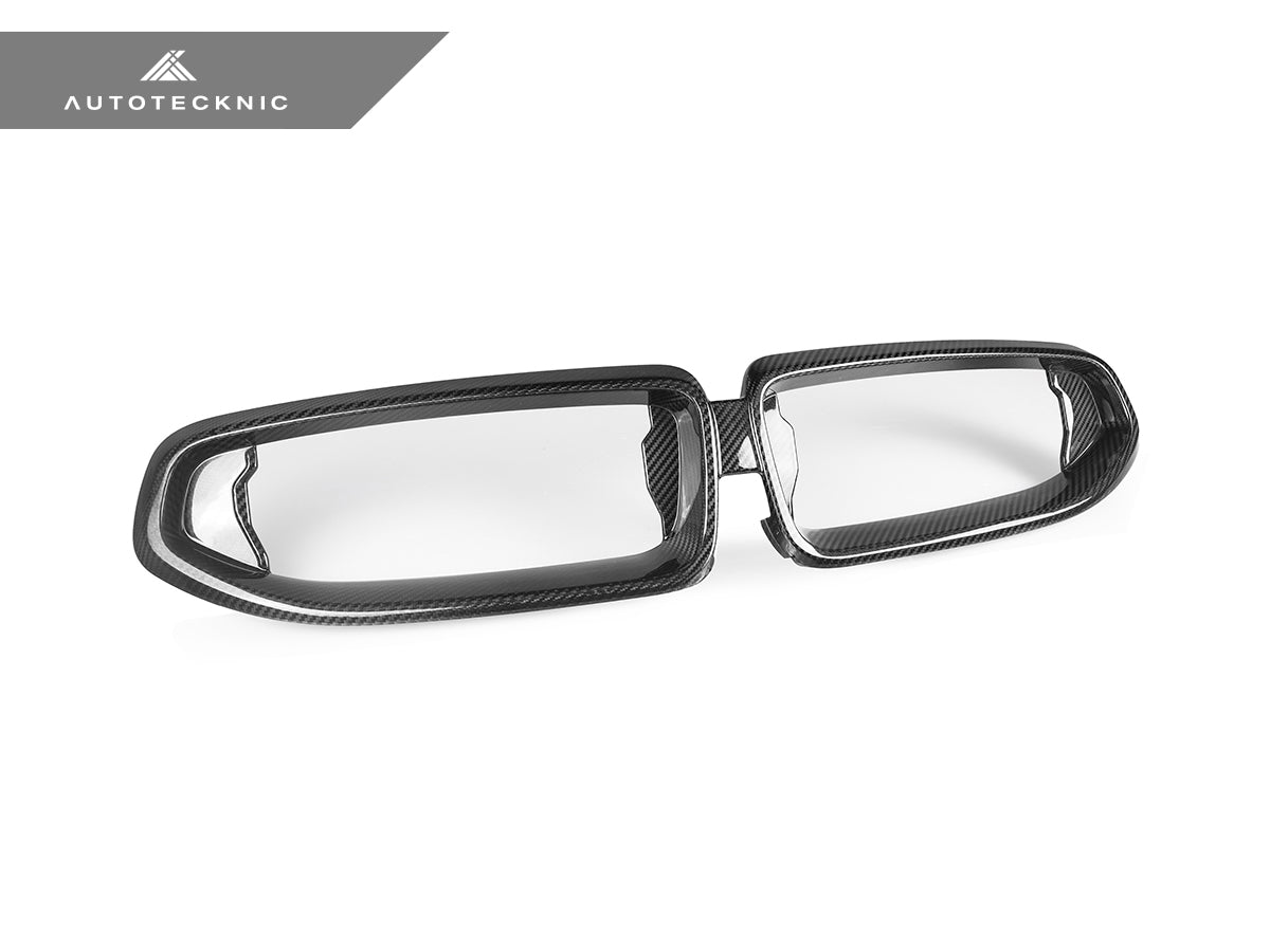 2022-2026 BMW 2 Series (G42) Dry Carbon Fiber Grille Surround | AutoTecknic