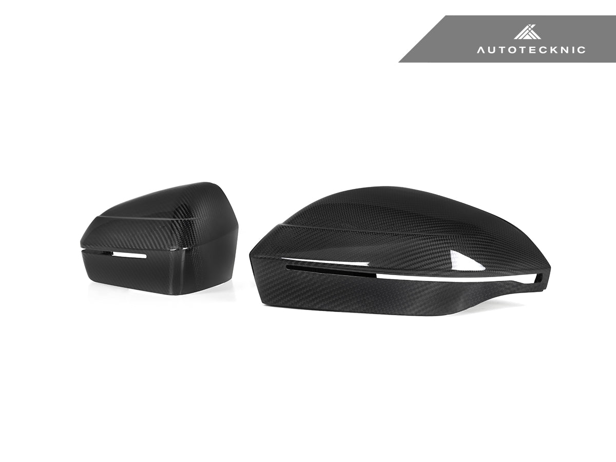 2025-2026 BMW X3 (G45) OEM Replacement Style Dry Carbon Fiber Mirror Cap Set | AutoTecknic Secondary image