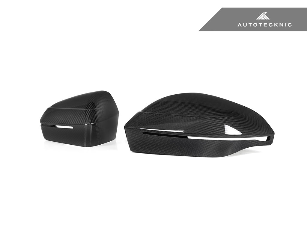 2025-2026 BMW X3 (G45) OEM Replacement Style Dry Carbon Fiber Mirror Cap Set | AutoTecknic