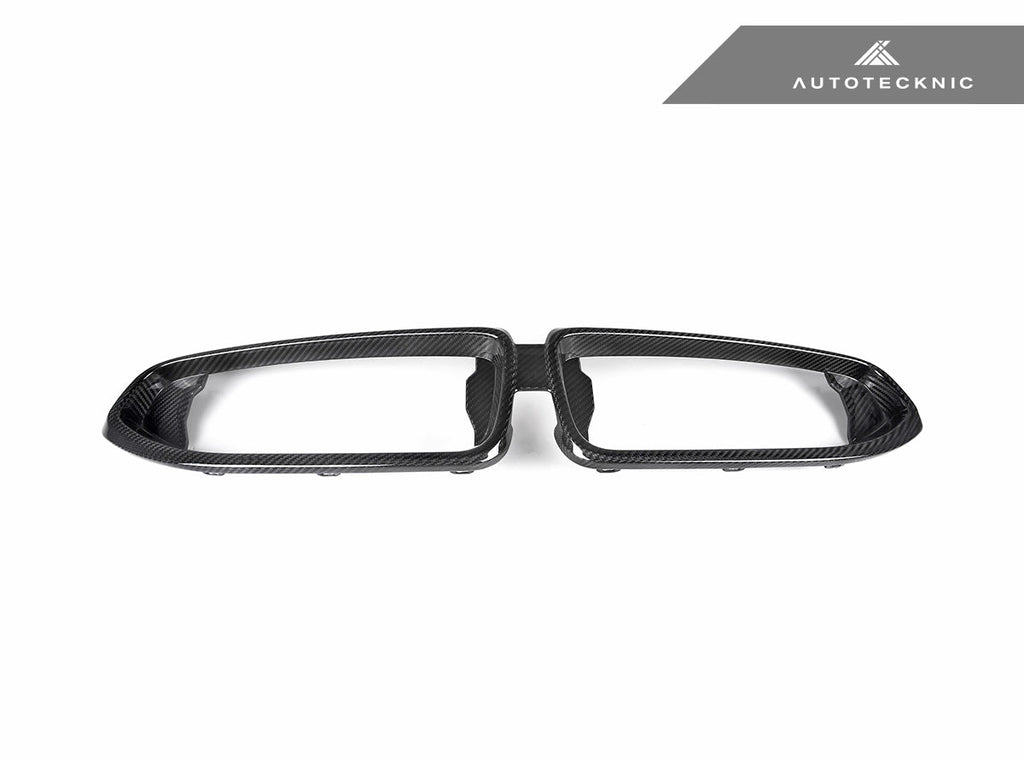 2022-2026 BMW 2 Series (G42) Dry Carbon Fiber Grille Surround | AutoTecknic
