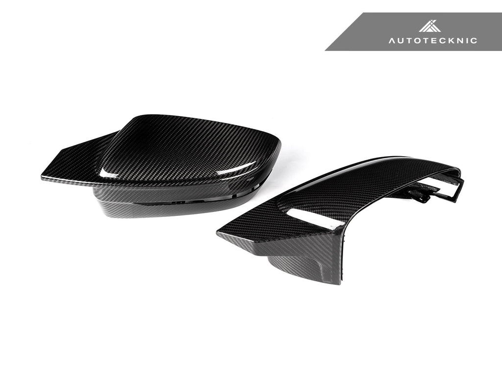 2019-2023 BMW 3-Series / 4-Series (G20/G22/G26) G8X M-Inspired Dry Carbon Fiber Mirror Covers | AutoTecknic