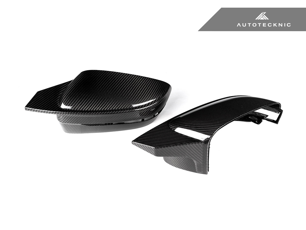 2019-2023 BMW 3-Series / 4-Series (G20/G22/G26) G8X M-Inspired Dry Carbon Fiber Mirror Covers | AutoTecknic