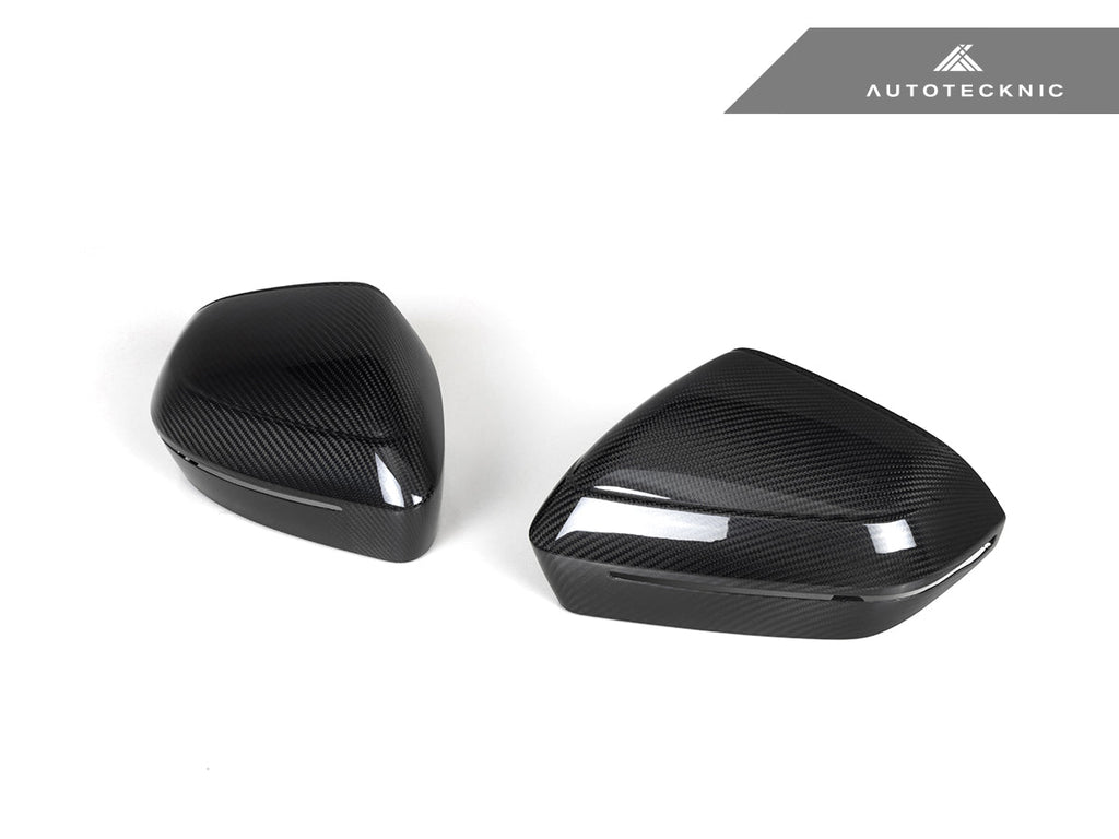 2025-2026 BMW X3 (G45) OEM Replacement Style Dry Carbon Fiber Mirror Cap Set | AutoTecknic