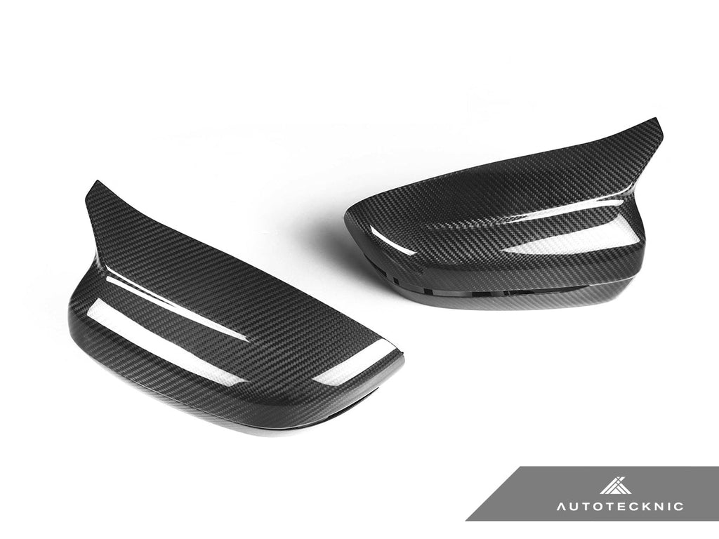 2019-2026 BMW 8 Series (G14/G15/G16) M Inspired Carbon Fiber Mirror Covers | AutoTecknic