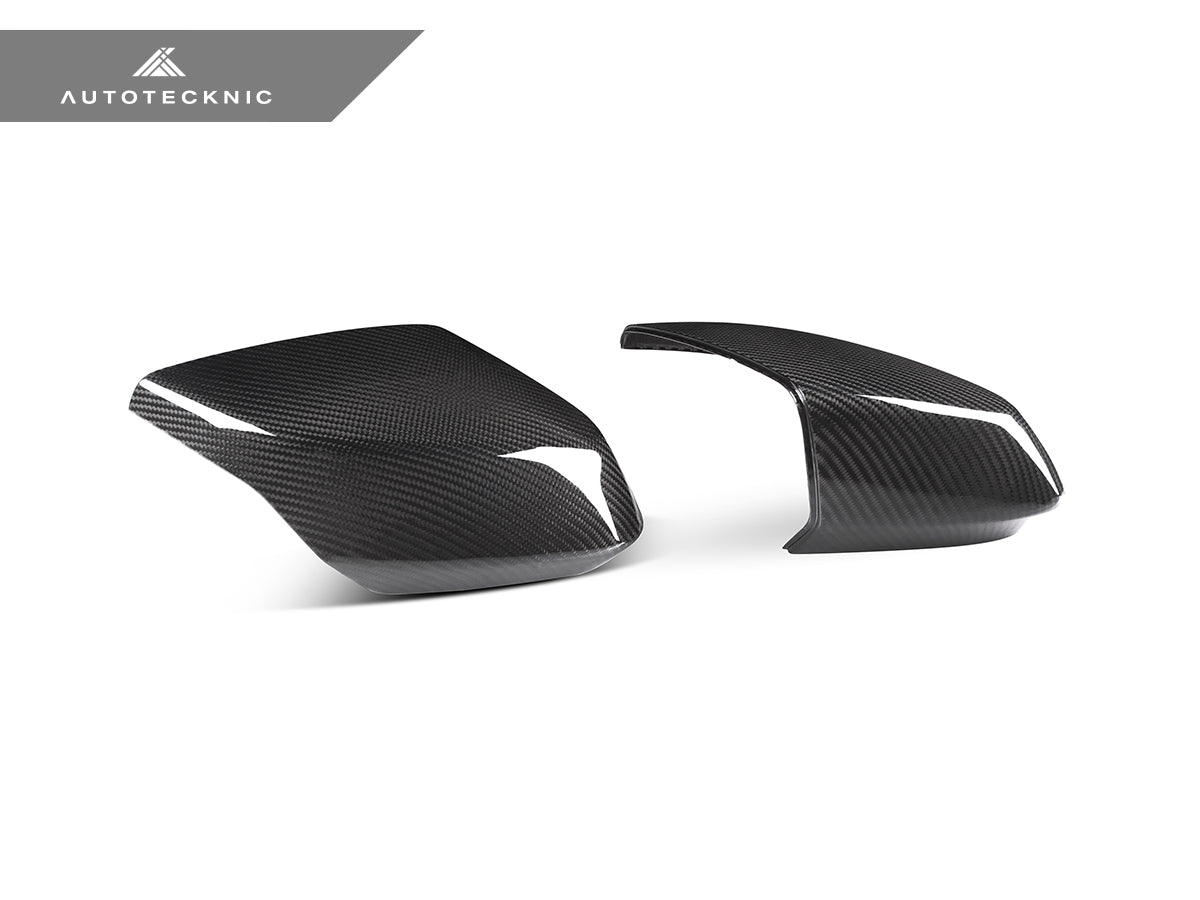 2020-2026 Chevrolet Corvette (C8) Full Replacement Dry Carbon Fiber Mirror Covers | AutoTecknic USA