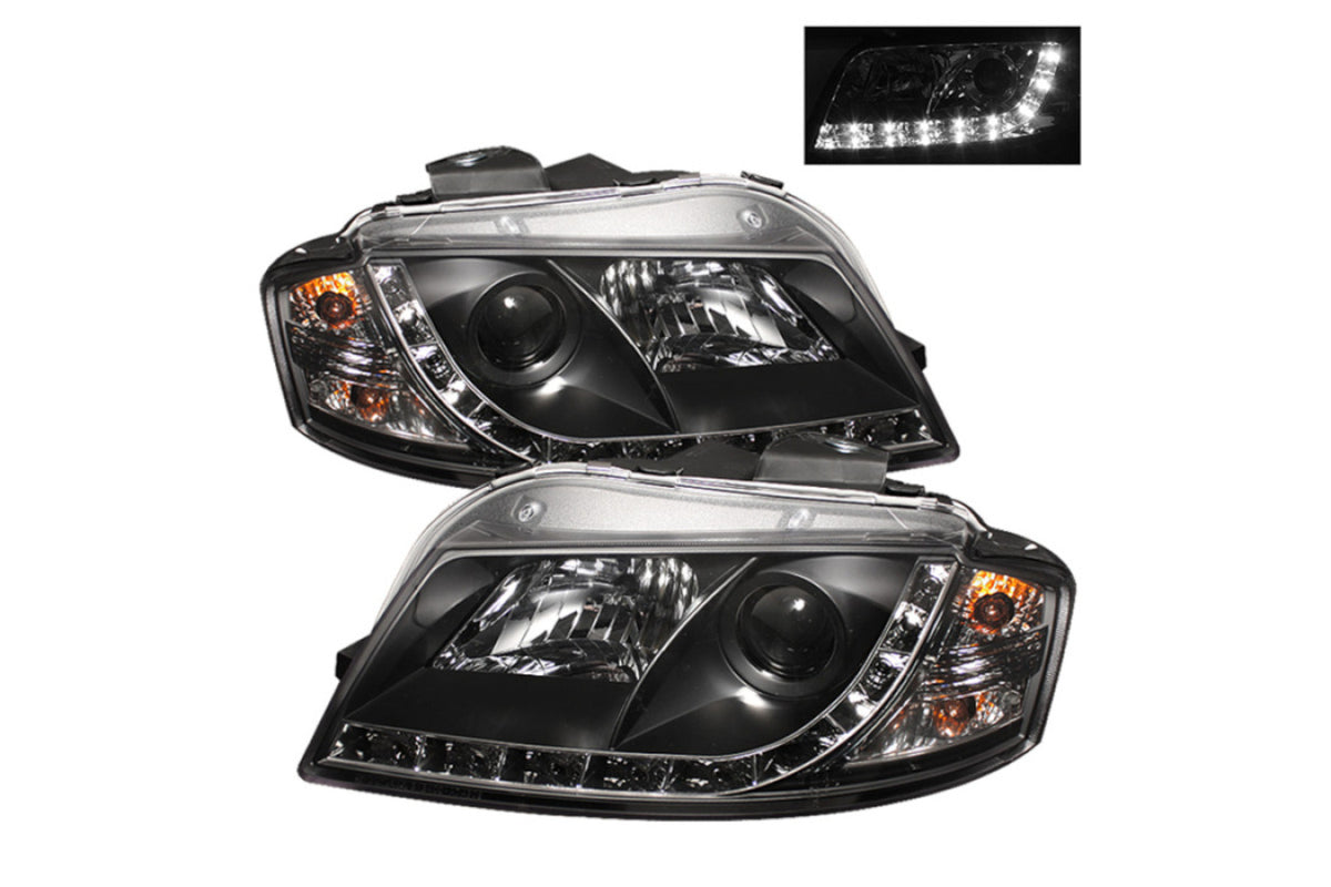 2006-2008 Audi A3 Projector Headlights (Halogen Only) | SPYDER