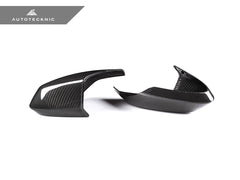 Chevrolet Corvette (C8) Full Replacement Dry Carbon Fiber Mirror Covers | AutoTecknic