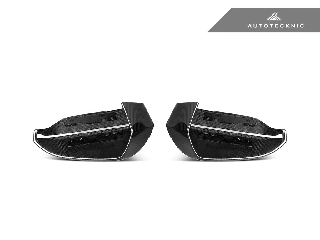 2025-2026 BMW X3 (G45) OEM Replacement Style Dry Carbon Fiber Mirror Cap Set | AutoTecknic