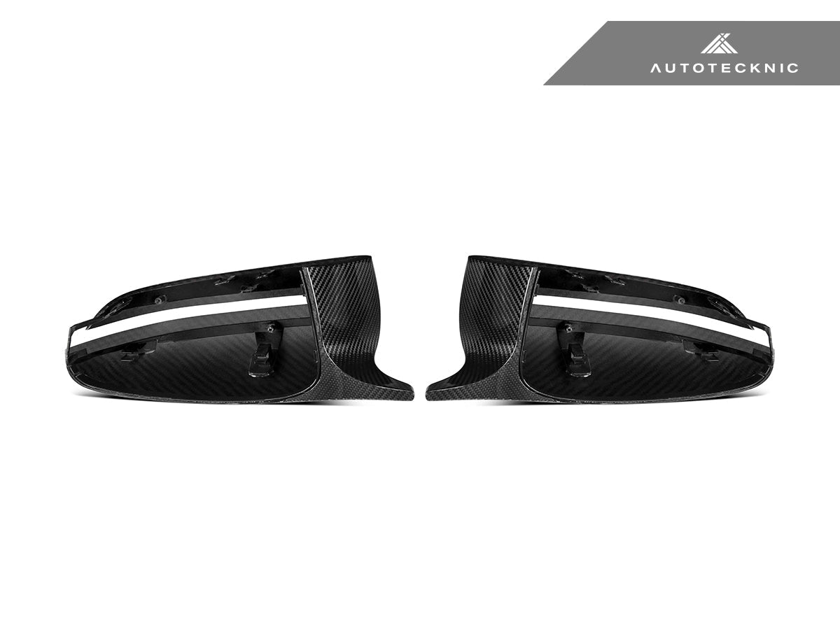 2021-2024 BMW 4 Series (G22) M-Inspired Carbon Fiber Mirror Covers | AutoTecknic