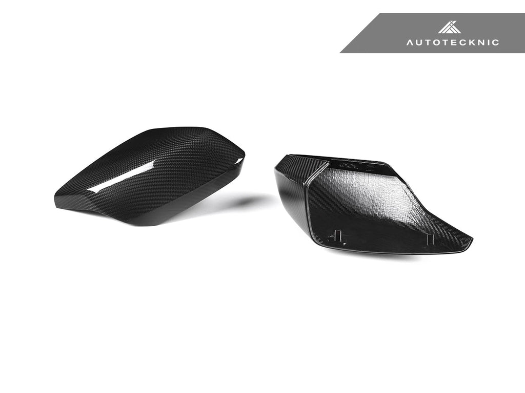 2020-2026 Chevrolet Corvette (C8) Full Replacement Dry Carbon Fiber Mirror Covers | AutoTecknic USA