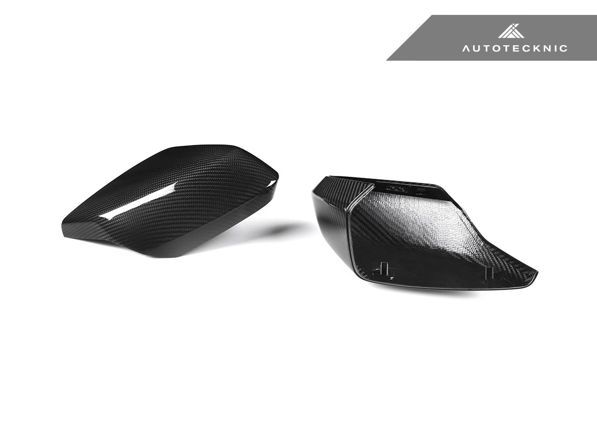 2020-2026 Chevrolet Corvette (C8) Full Replacement Dry Carbon Fiber Mirror Covers | AutoTecknic USA