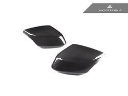 2020-2026 Chevrolet Corvette (C8) Full Replacement Dry Carbon Fiber Mirror Covers | AutoTecknic USA