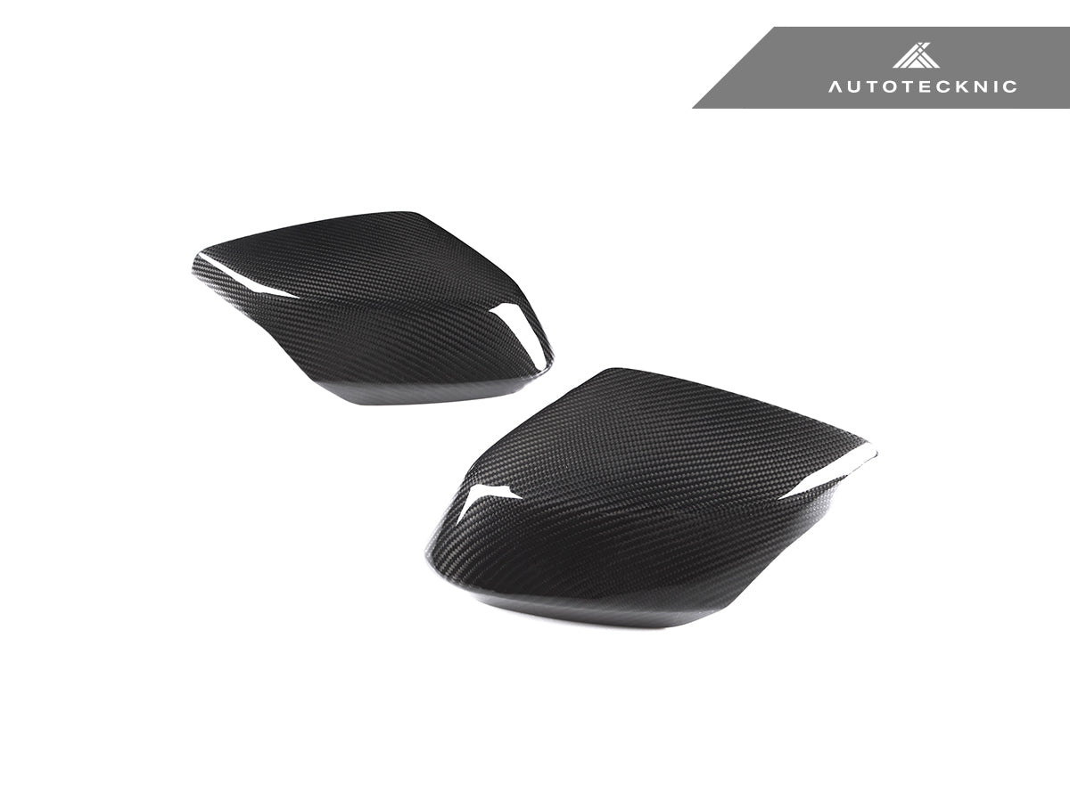 2020-2026 Chevrolet Corvette (C8) Full Replacement Dry Carbon Fiber Mirror Covers | AutoTecknic USA