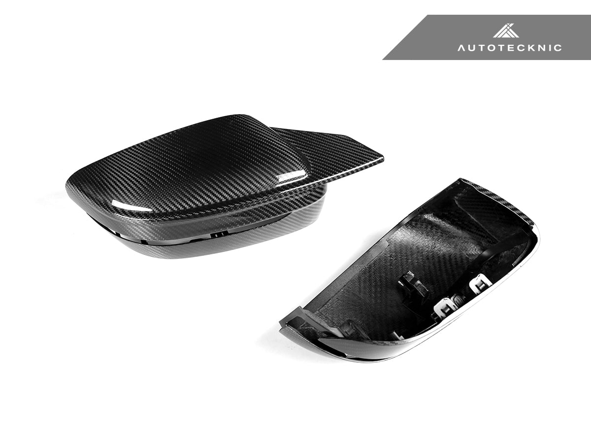2019-2023 BMW 3-Series / 4-Series (G20/G22/G26) G8X M-Inspired Dry Carbon Fiber Mirror Covers | AutoTecknic