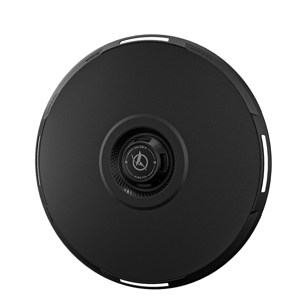 2020-2025 Tesla Model Y (1st-Gen) HALODISC 2 Aerodynamic Style Ready-to-Paint Wheel Covers (Set of 4) | HALOBLK