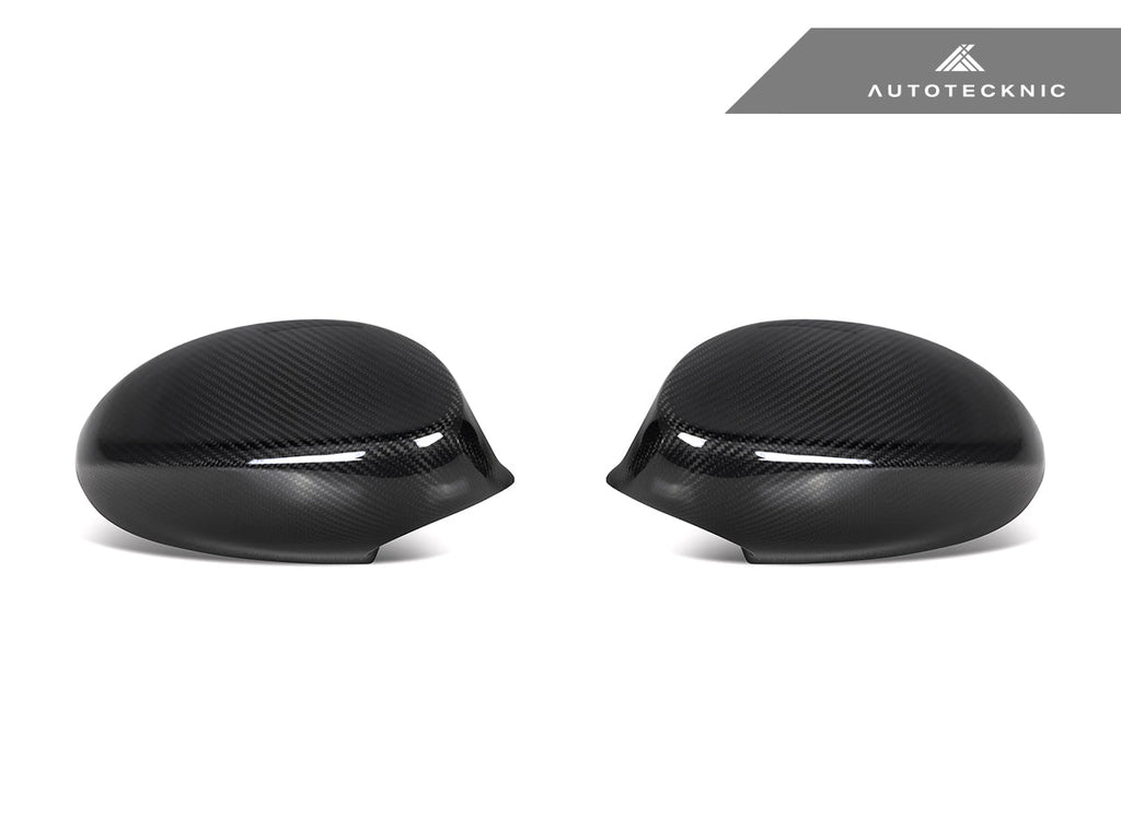 2007-2010 BMW 3 Series (E92) Pre-LCI Dry Carbon Fiber Mirror Cap Set | AutoTecknic