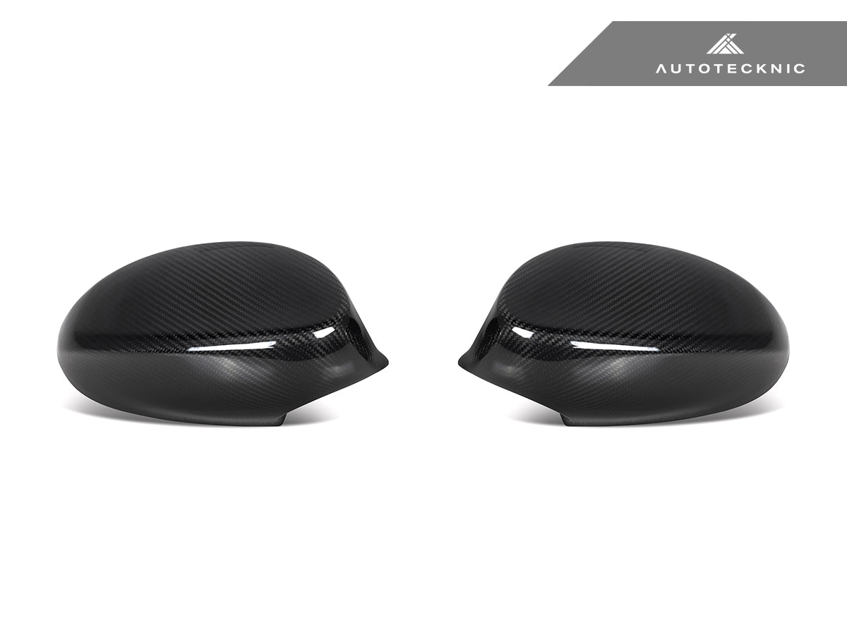 2007-2010 BMW 3 Series (E92) Pre-LCI Dry Carbon Fiber Mirror Cap Set | AutoTecknic